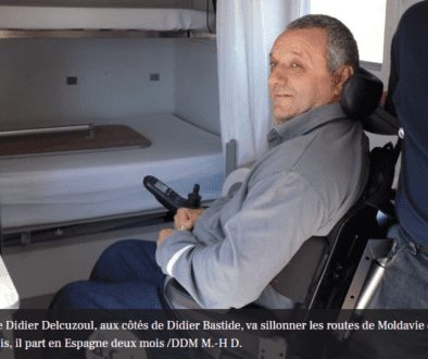 Didier, tétraplégique, n’a pas renoncé au camping-car